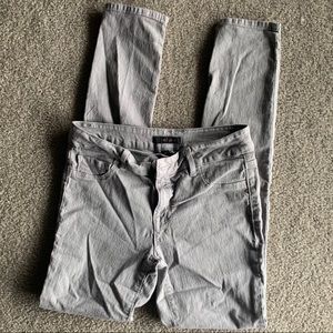 Light Gray Stretchy Skinny Jeans